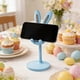 thumbnail image 1 of ddioayh Phone Stand Adjustable Telescopic Height Bunny Inspired Design Desktop Cell Phone Holder Universal for Smartphones Tablets Students Study Desk Accessory with Non-Slip Base, 1 of 6
