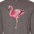 thumbnail image 4 of Inktastic Pink Flamingo Long Sleeve T-Shirt, 4 of 5