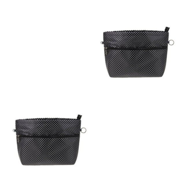 Matsuzay Bolsa de nailon impermeable, organizador de almacenamiento práctico para insertar bolso, bolsa de almacenamiento fuerte y elegante Type2 NO2