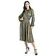 thumbnail image 5 of Vestido plisado con laso Roman Fashion / Juvenil, 4322 (Dorado) dorado M, 5 of 5