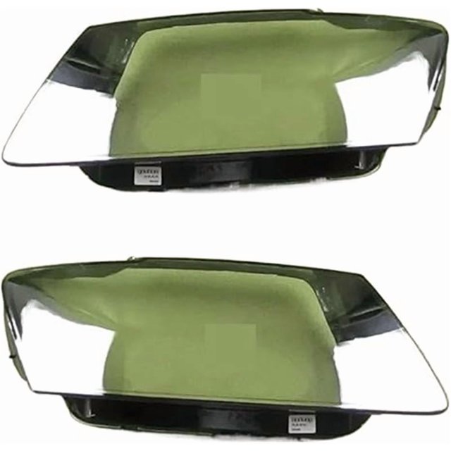 Compatible For Audi Q5 2013-2017 Headlamp Transparent Cover Headlight Shell Lampshade Case Plexiglass Replace Original Lens(2PCS left and right)