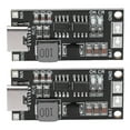 thumbnail image 1 of Module de Chargeur de Batterie, Augmenter la Puissance de la Carte de Chargeur de Batterie au Lithium PCB Professionnel Compact 2pcs Sensible 4S Type C à 16.8V pour Chargeur de Batterie 4A, 1 of 8