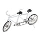 thumbnail image 2 of Modelo de Bicicleta Tándem 1/16 Sunnimix Aleación Decoración Del Hogar Blanco, 2 of 7