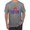 thumbnail image 2 of Wild Bobby Spilling The Tea Since 1773 Men Tee, 2 of 6