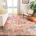 thumbnail image 2 of SAFAVIEH Saffron Alvina Distressed Area Rug, Beige/Red, 8' x 10', 2 of 5
