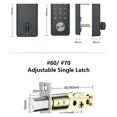 thumbnail image 4 of Smart Front Door Deadbolt Lock Fingerprint Keypad Keyless Entry  App Control with Gateway ,Keyless Entry Design, 4 of 5