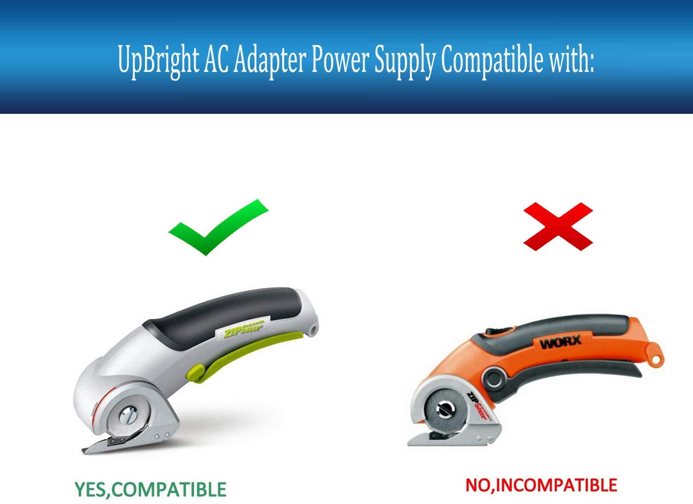 UPBRIGHT 5V AC/DC Adapter Compatible with ZipSnip RC2602 M RC2602M Zip Snip  RC2600 ShopSeries Rockwell 3.6V Lithium Battery Cutter Cutting Tool