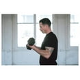 thumbnail image 6 of LouZub Rubber Encased Hex Dumbbell Hand Weights. Single Dumbbells or Dumbbell Pairs. 5LB to 100 LB Dumbbell Sets for Strength Workouts, 6 of 8