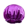 thumbnail image 2 of Satin Bonnet Silk Bonnet for Sleeping, Bonnets for Black Women Bonnet for Sleeping Large Sleep Cap, Wide Soft Band Bonnet for Curly Hair, 2 of 4