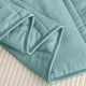 thumbnail image 5 of Manta de verano de color verde, edredón lavable de color sólido, 5 of 6