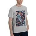 thumbnail image 2 of Bingfone Flowers Ad Butterflies Men'S Loose Fit Short-Sleeve Pocket T-Shirt, 2 of 7