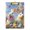 Gold, variant on Easter Rabbits with Bows Eggs Cross Flowers Acrylic Clipboard Drawing Board with Hook Writing Pad File Storage A4 Size Gold 12.5" x 9"