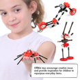 thumbnail image 4 of The Off Bits Juguetes de construcción de tallos Educativos construye tu propio robot araña de juguete para niños de 6 7 8 9 años Niños y niñas Juguetes de tallo de animales Kit de ingeniería Juguetes, 4 of 5