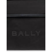 Bally Mens Treck Logo Backpack Black