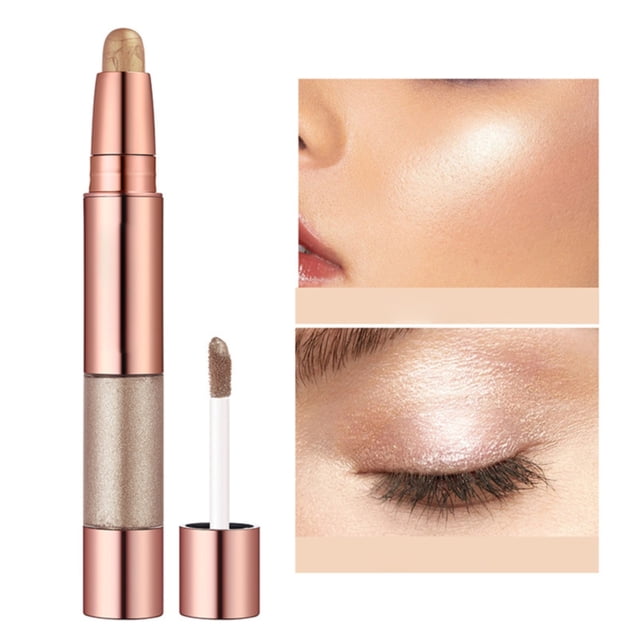 Makeup Multi Function High Light Stick Eye Shadow Stick 2 In 1 Long Acting Facial Make Up Liquid Female Eye Shadow Pen, Makeup Eye Shadow