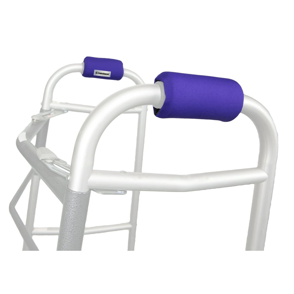 Crutcheze Purple Walker Hand Pads Covers Walker Accessories Comfortable