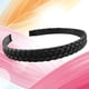 thumbnail image 5 of Diadema trenzada con trenzas, accesorios para el cabello para mujeres y niñas (negro), 5 of 5