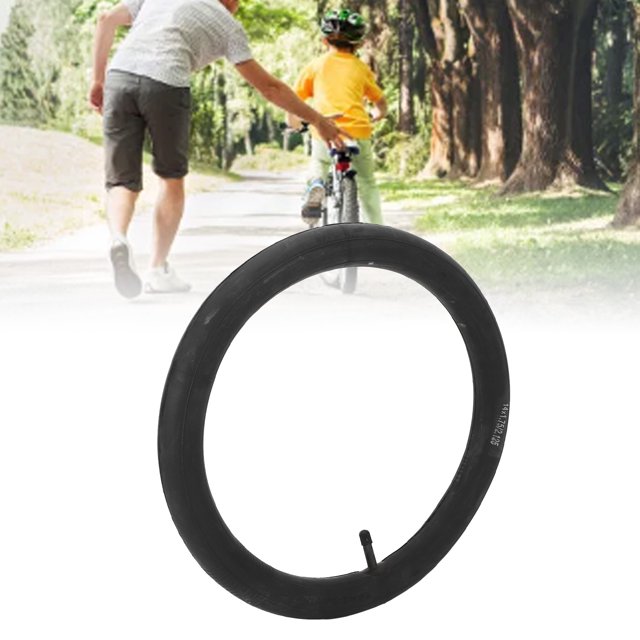 Kids Bike Inner Tube, Noise Reduction Shock Absorption Rubber Tire Inner Tube Abrasion Heat Inner Tube for Children Bicycle