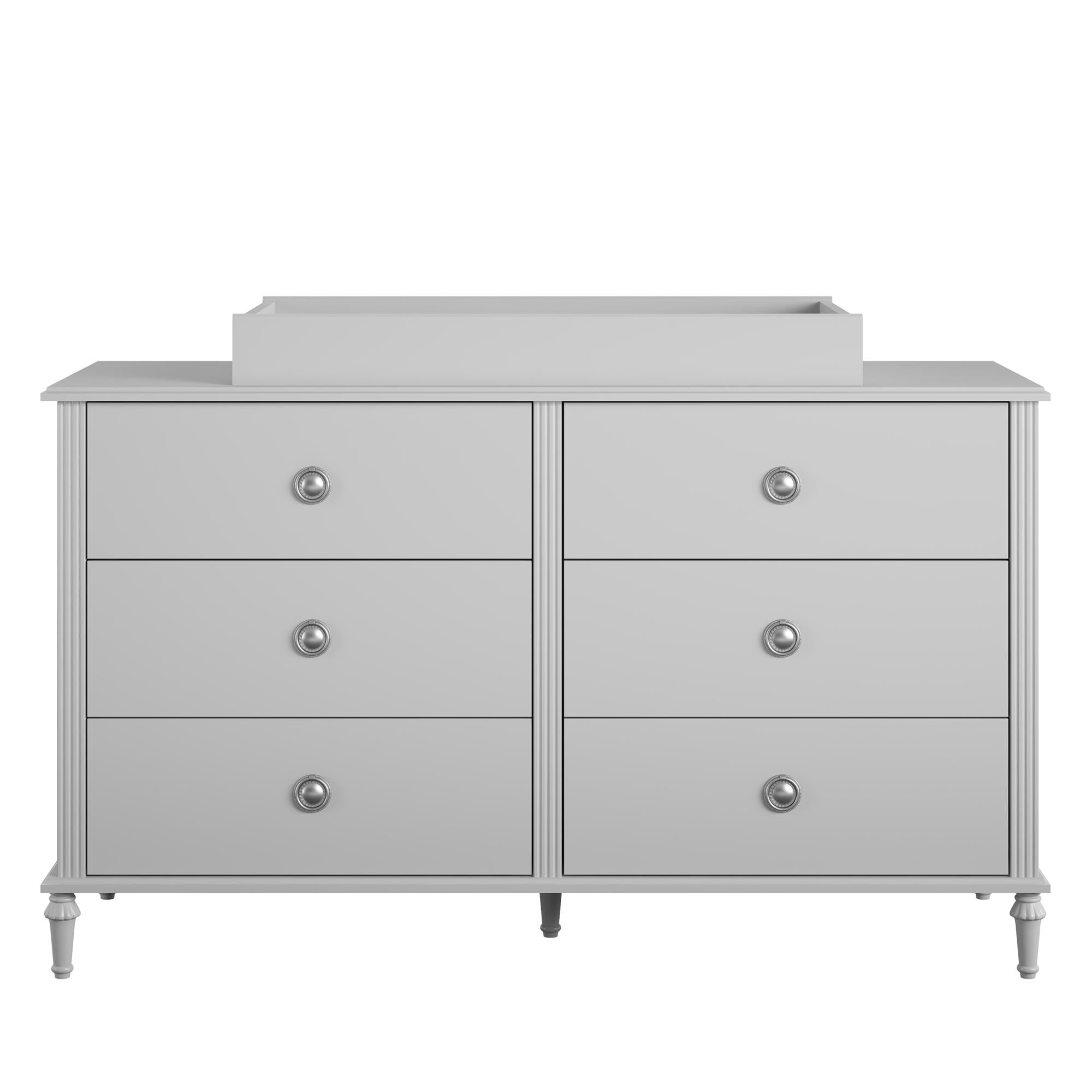 Grey changing top table topper