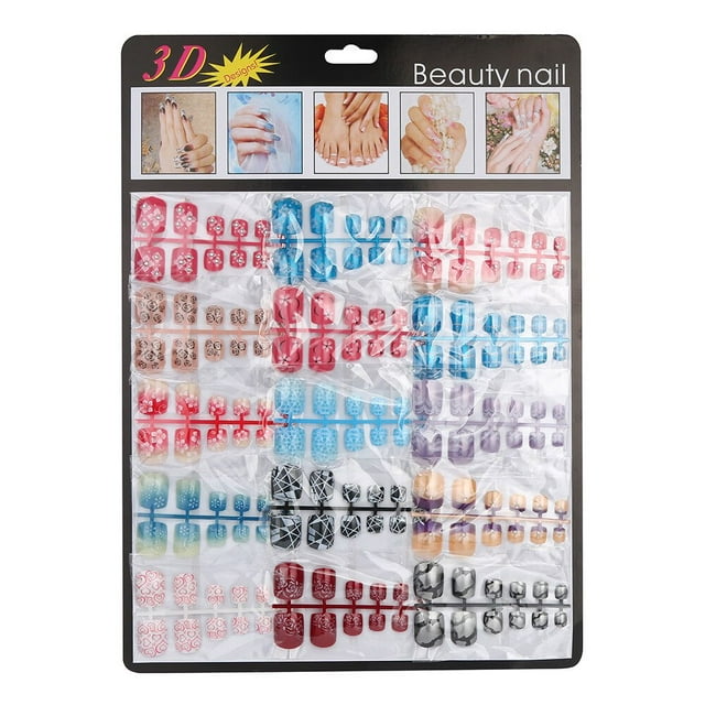 Fake Nails 180pcs Mixed Set False Nail Tips Artificial Fake Nails Art Acrylic Manicure Gel other