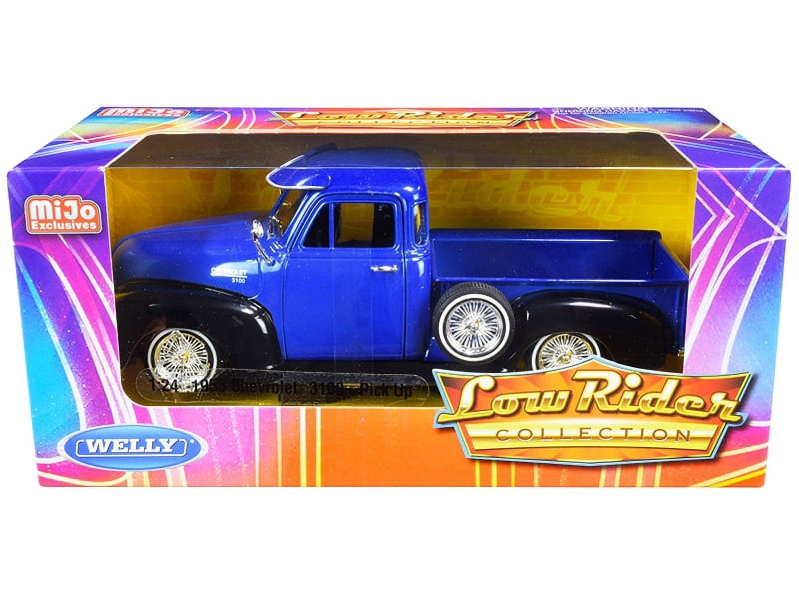 1953 Chevrolet 3100 Pickup Truck Blue 1 24-1 27 Diecast Model Car