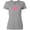 AC-Heather Grey, variant on Inktastic Pink Dinosaur Women's T-Shirt