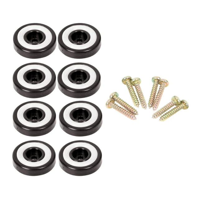 Abbracc Legs Heavy Duty Table Legs with Foot Pads Home DIY Coffee Tables Bedside Tables Brown 25mm