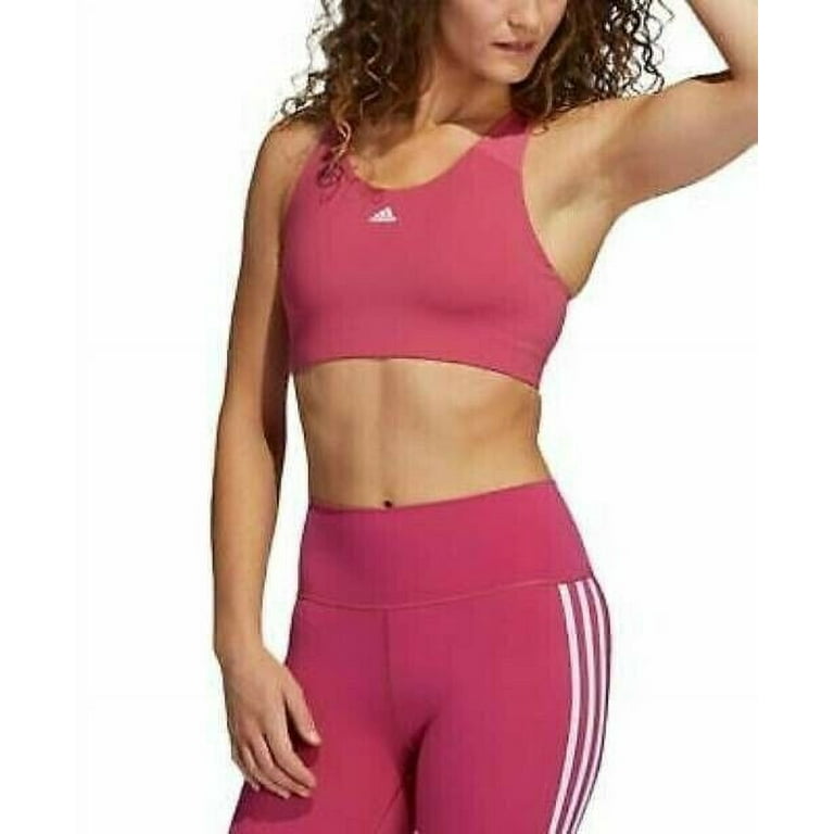 adidas Women's Ultimate Alpha High-Support Sports Bra pink Size XS MSRP $50  