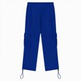 thumbnail image 5 of Gibobby Boys Pants Toddler Kids Boys Sports Cargo Pull On Pants Stretch Elastic Waist School 2T 3T 4T 5T 6T 7T 8T Kids Joggers Boys Warm Casual Pants(3-4 Years,Blue), 5 of 7
