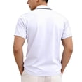 thumbnail image 5 of SGFCWSX Boys Short Sleeve Polo Shirts, Golf Polo Casual Quick Dry Performance School Uniform T-Shirts for Kids White Size 11-12Years, 5 of 6