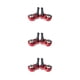 thumbnail image 5 of Adaptador de extensión de freno V Advancent Bicicleta Aleación de aluminio Rojo, 5 of 6