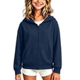 thumbnail image 4 of StSilkitty Zip up Hoodie for Boys Girls Long Sleeve Hooded Jacket Sweatshirts with Pockets Lightweight Casual Coats Size 3-13, 4 of 5