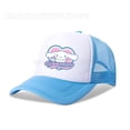 thumbnail image 3 of Sanrio-gorra de béisbol con estampado de Cinnamoroll para niño y niña, gorro transpirable de verano, gorra de red de hip hop, regalo de moda, 3 of 4