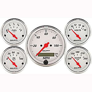 AutoMeter 5291 Arctic White Electric Speedometer Sender