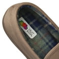 thumbnail image 5 of Fruit of the Loom Men's Plaid Printed Venetian Slipper, 5 of 9