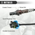 thumbnail image 6 of Unique Bargains O2 Oxygen Sensor Upstream Downstream Air Fuel Ratio for Cadillac Escalade 2003-2006 Black Gold Tone, 6 of 7