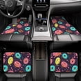 thumbnail image 7 of Yiaed Donuts1 Print Carpet Floor Mats for Cars, Auto Accessories Front & Rear Car Floor Mats Car Floor Foot Mat Sets of 4 Pieces, 7 of 7
