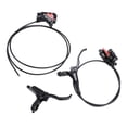 thumbnail image 1 of Hydraulic Disc Brake Caliper, Aluminum Alloy Stable Disc Brake Set Front and Rear  for Off Road Cycling, 1 of 7