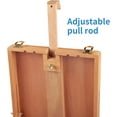 thumbnail image 7 of Wooden Tabletop Easel, Solid Wood Sketchbox Desktop Easel for Painting, Portable Art Drawing Easel for Beginners and Professionals, 7 of 7