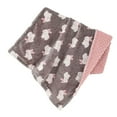 thumbnail image 3 of Estink Baby Dotted Blanket Portable Comfortable Flannel Infant Blanket, 3 of 8