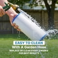 thumbnail image 5 of Bestway Pool Filter Cartridge for 530 to 1,500 GPH Pump, Type III A/C Replacement Filter, 5 of 7