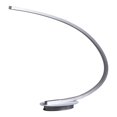 thumbnail image 2 of ORE International HBL2308 16 in. Eli Nickel LED Arc Tube Table Lamp - Brushed Silver & Soft White, 2 of 2
