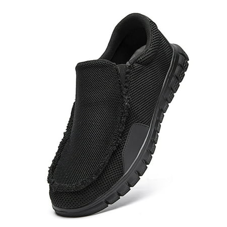 GHFKKB Men s Casual Shoes Loafers Shoes Slip On Light Anti-Skid Walking Shoes