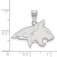 thumbnail image 2 of Sterling Silver LogoArt Montana State University Bobcat Large Pendant Charm, 2 of 2