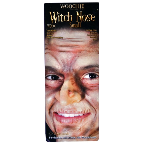 Woochie Small Witch Nose Prosthetic Halloween Accessory