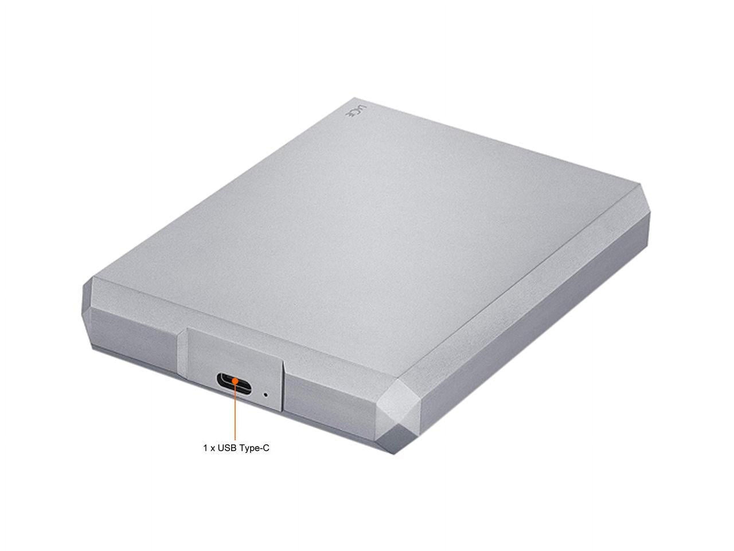 LaCie Mobile Drive 4TB External Hard Drive Portable HDD – Space