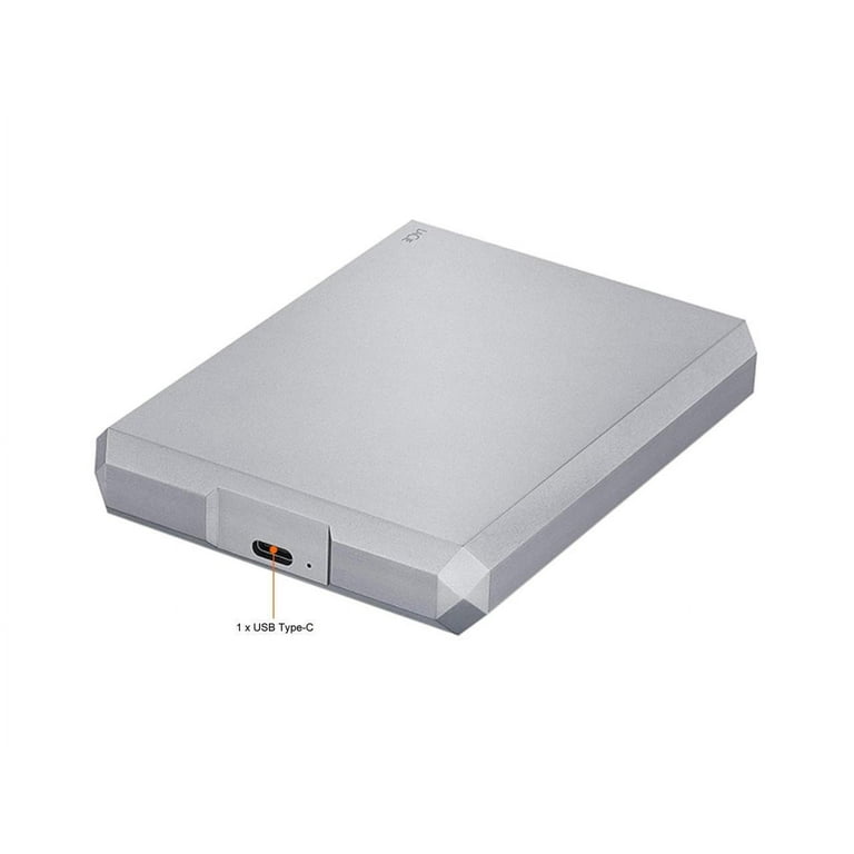 LaCie 5TB Portable External Hard Drive, USB-C, Data Storage