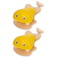 thumbnail image 1 of 2 Pcs Jouet Flapper en Forme de Poisson en Bois Instrument de Musique en Bois pour Enfants, 1 of 8