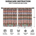 thumbnail image 2 of Blackout Kids Curtains,Multicolor Geometric Pattern Childrens Insulated Curtains Set Of 2,Bedroom Essentials,Toddler Room Decor 42x54in(106x137cm), 2 of 5