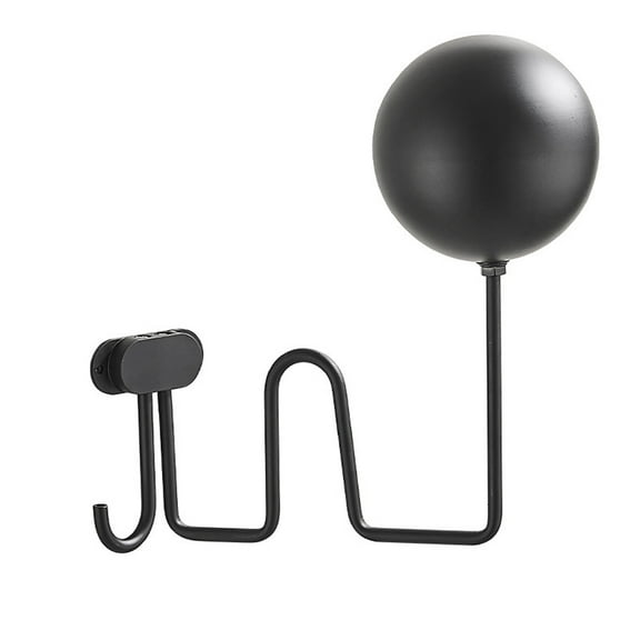 Hanger Motorcycle Helmet Holder, Helmet Rack Wall Mount 180 Degree Rotation Helmet Hanger With Hook For Coats, Caps, Hats